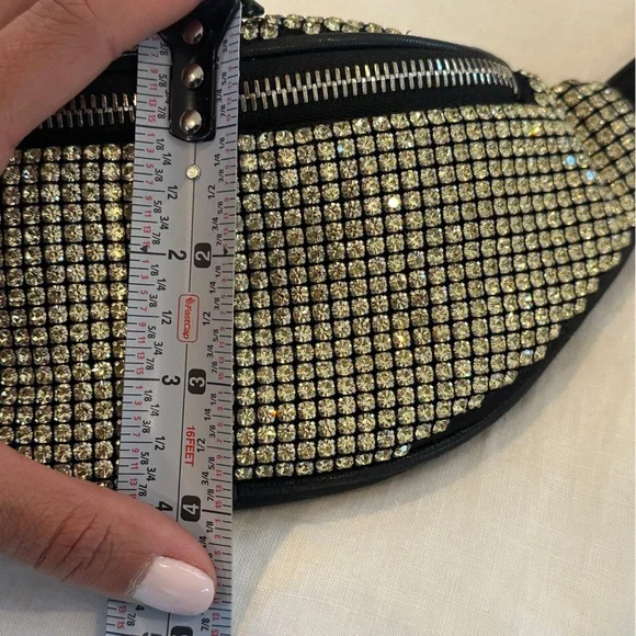 Alexander Wang Attica Rhinestone Soft Mini Belt bag/Fanny Pack - Picture 7 of 8